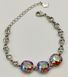 Браслет XUPING 49832, родірований, вставки Swarovski