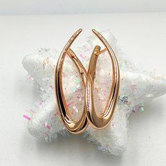 Сережки ХUPING 15302. Позолота 18К. Довжина: 40 мм. Ширина: 13 мм.