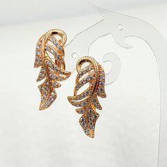 Сережки ХUPING 15633. Позолота 18К. Довжина: 25 мм. Ширина: 12 мм.